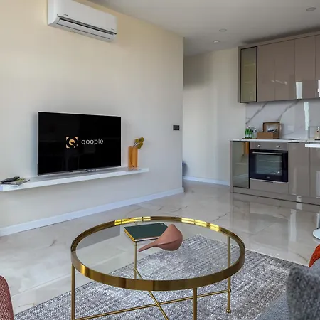 Apartamento Qoople New Level Cleopatra Family Alanya